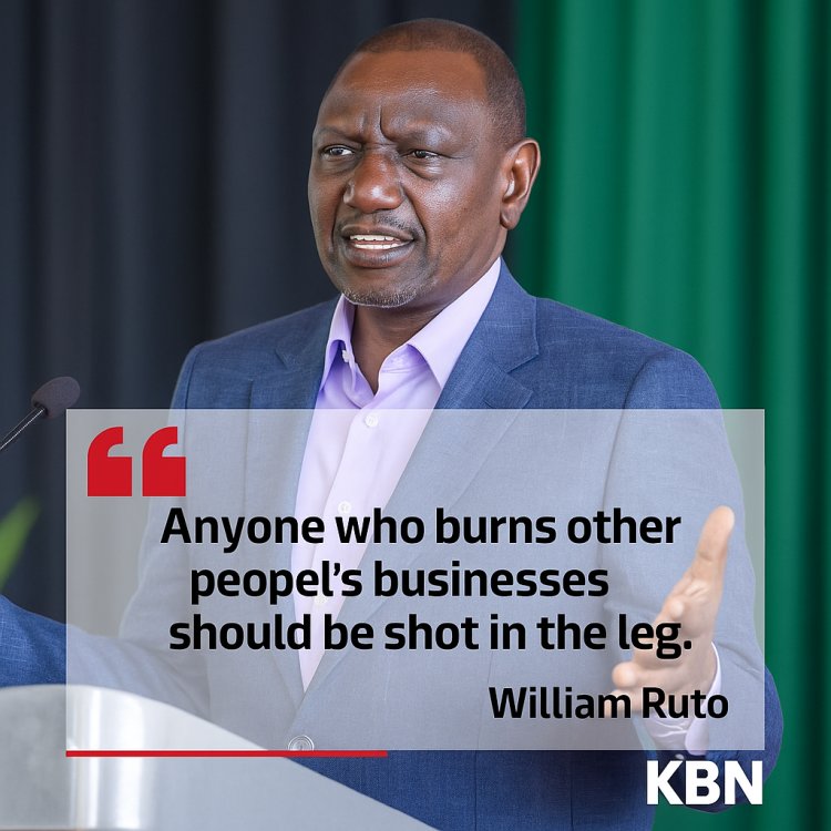 Tribalism, Goons & Leadership: Ruto’s Raw Words and Kenya’s Burning Truth